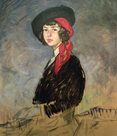 Sketch for a Portrait of the Duchess of Alba (b.1926), 1939 by Ignacio Zuloaga y Zabaleta
